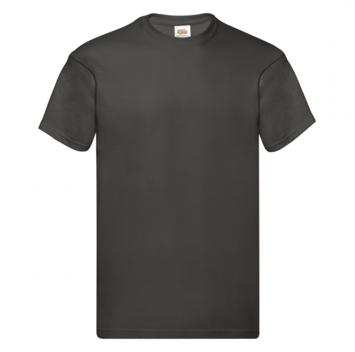 gris oscuro Camiseta Adulto Color Original T