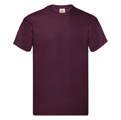 granate Camiseta Adulto Color Original T