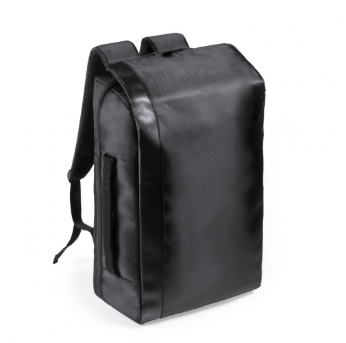 black Mochila Portadocumentos Sleiter