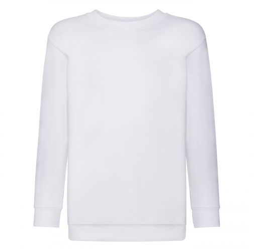 white Sudadera Niño Classic Set-In Sweat