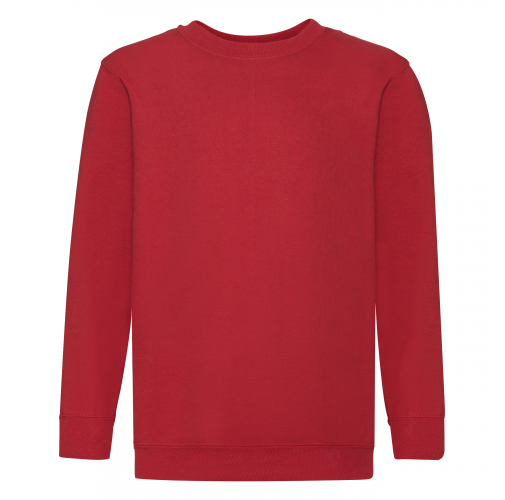 red Sudadera Niño Classic Set-In Sweat