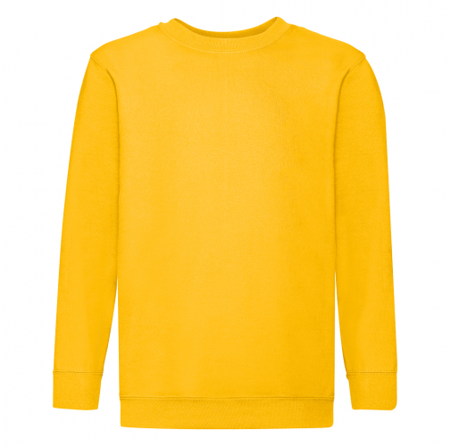 yellow Sudadera Niño Classic Set-In Sweat
