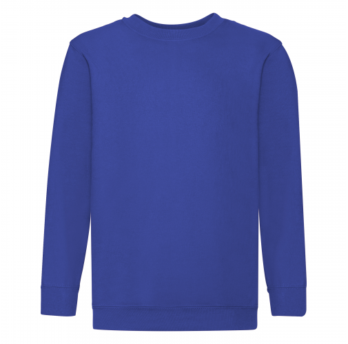 blue Sudadera Niño Classic Set-In Sweat