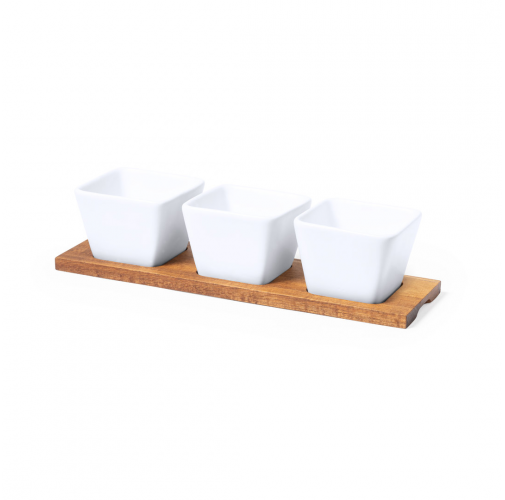 white Bandeja Entremeses Branduk