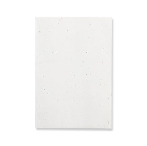 white Bloc Notas Semillas Maiwen