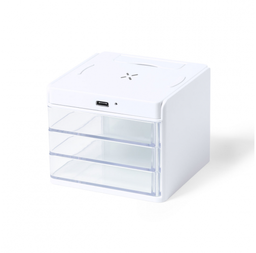 white Cargador Organizador Macky