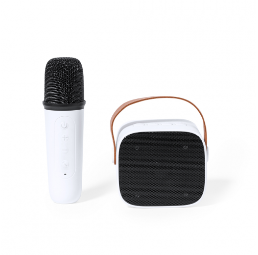 white Altavoz Karaoke Sophie
