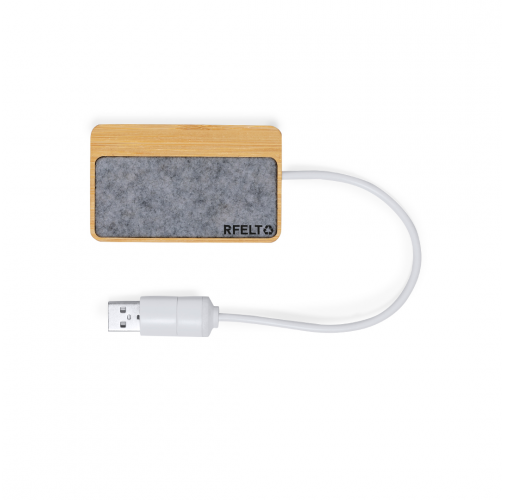 gray Puerto USB Barney