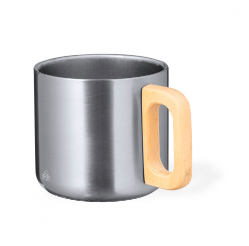 plateado Taza Garfun