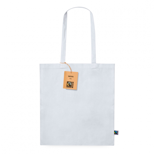 white Bolsa Inova Fairtrade