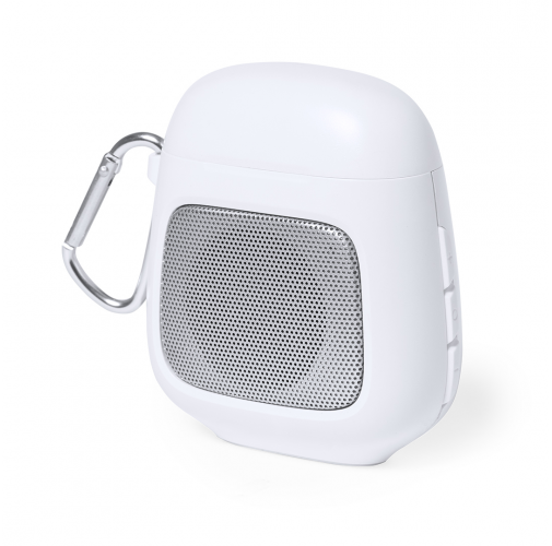 white Auriculares Altavoz Boxy