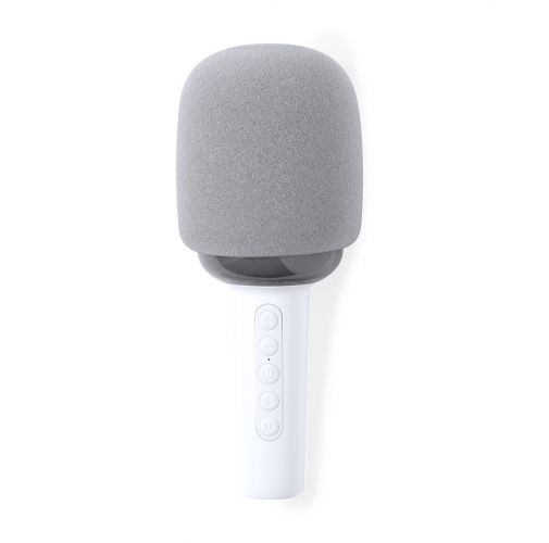 white Altavoz Micrófono Sinfonyx