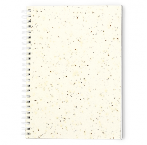 white Libreta Semillas Bitar