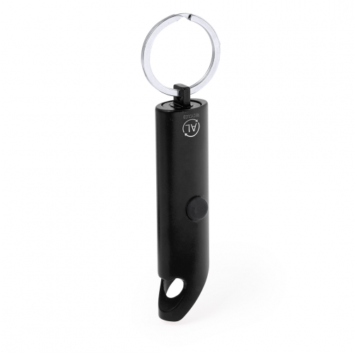 black Llavero Linterna Kushing