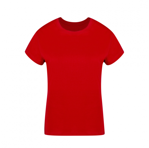 red Camiseta Mujer Color Seiyo