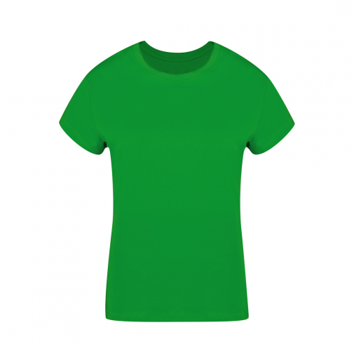 green Camiseta Mujer Color Seiyo