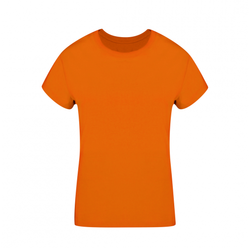 orange Camiseta Mujer Color Seiyo
