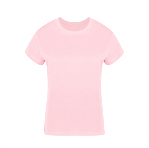 pink Camiseta Mujer Color Seiyo