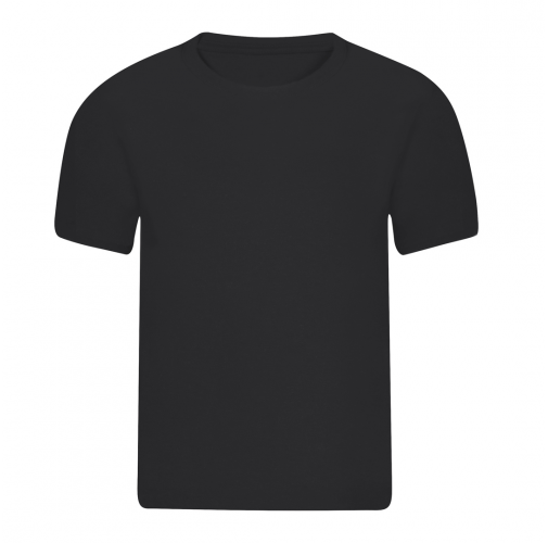black Camiseta Niño Color Seiyo
