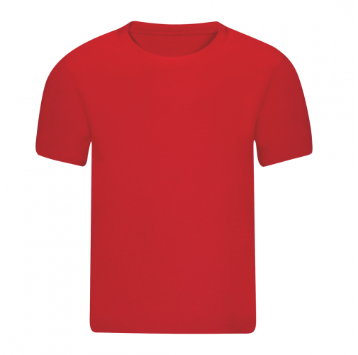 red Camiseta Niño Color Seiyo