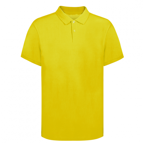 yellow Polo Adulto Color Koupan