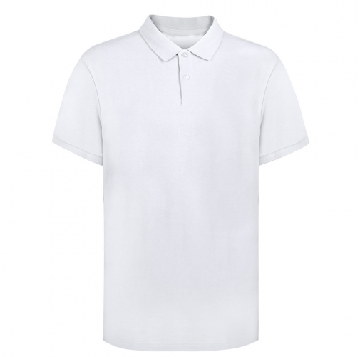 white Polo Adulto Blanco Koupan