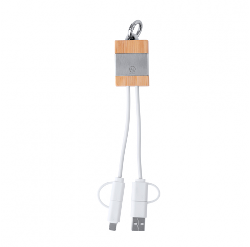 plateado Cable Cargador Desak