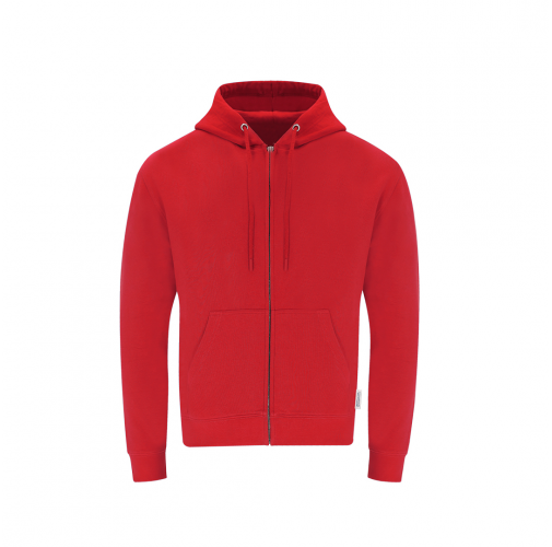 red Sudadera Adulto Capucha + Cremallera Walder