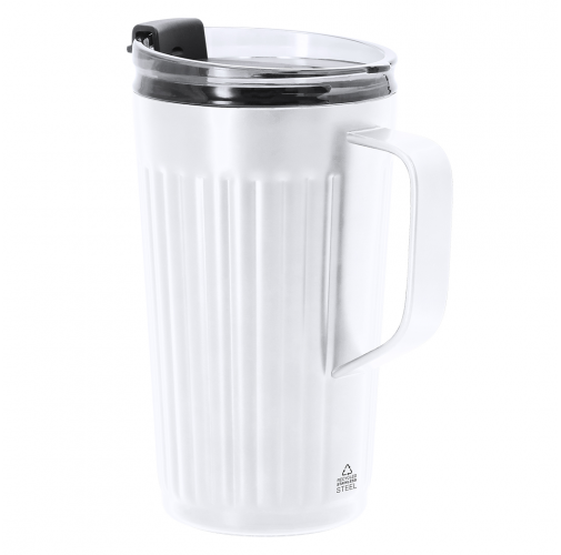 white Taza Térmica Korpla