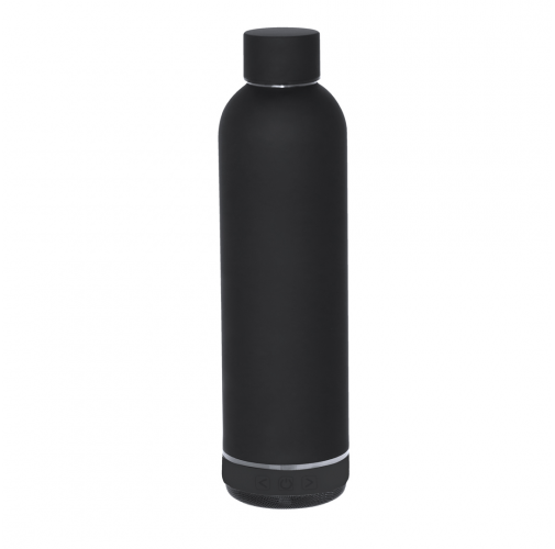 black Bidón Térmico Altavoz Meflex