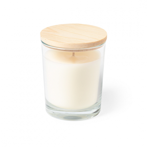 white Vela Aromática Bayar