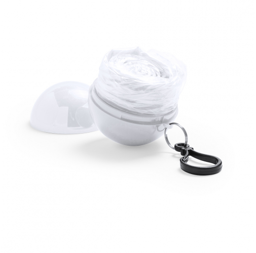 white Llavero Poncho Rany