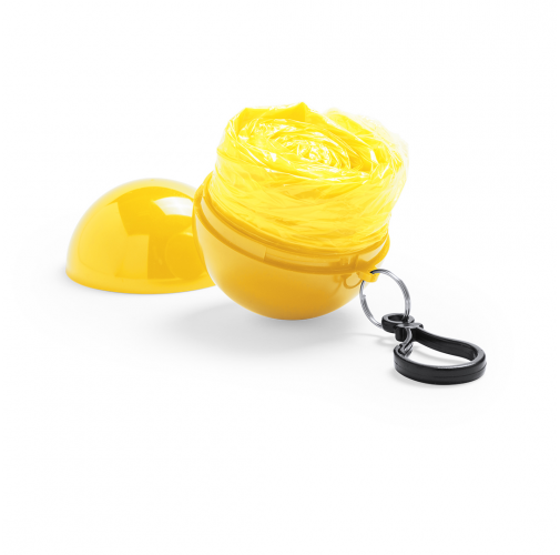 yellow Llavero Poncho Rany