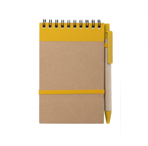 yellow Libreta Ecocard