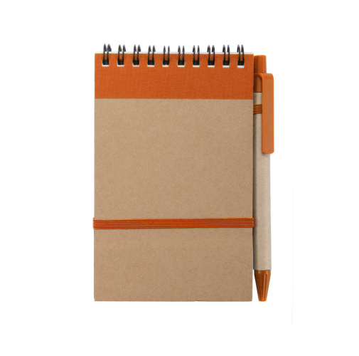 orange Libreta Ecocard