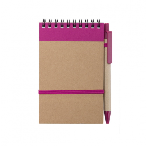 fucsia Libreta Ecocard