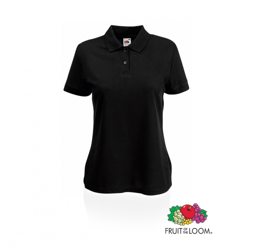 black Polo Mujer 65/ 35