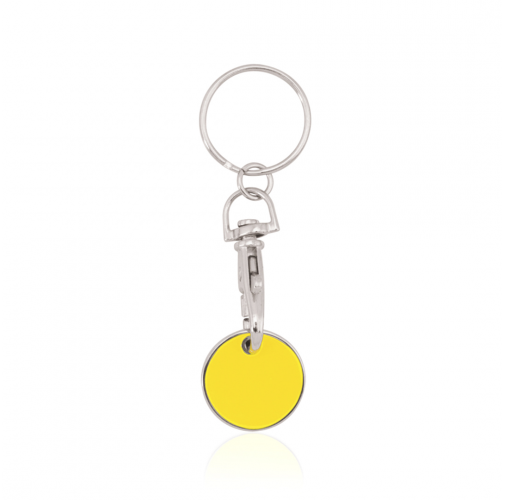 yellow Llavero Moneda Euromarket