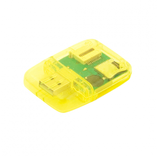 yellow Lector Tarjetas Ares