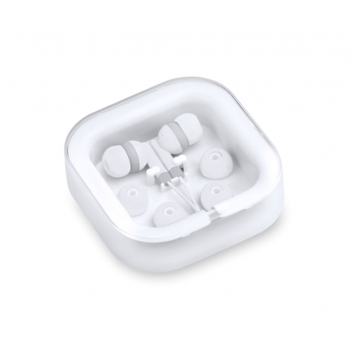white Auriculares Cort