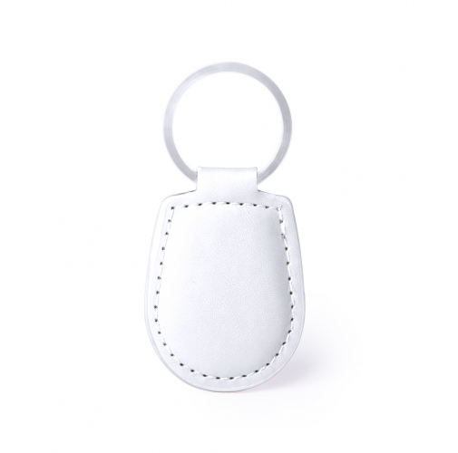 white Llavero Pelcu