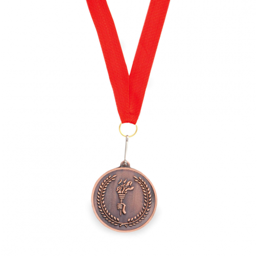 rojo / bronce Medalla Corum
