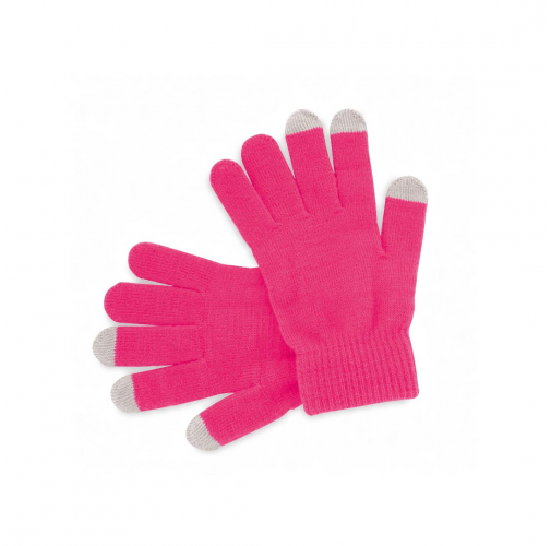 fucsia Guante Táctil Actium