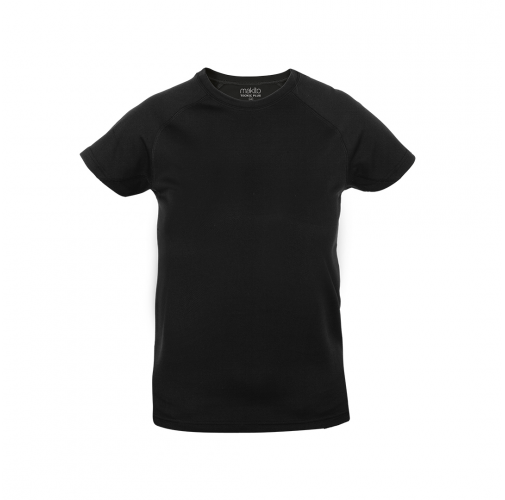 black Camiseta Niño Tecnic Plus