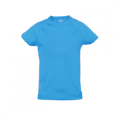 azul claro Camiseta Niño Tecnic Plus