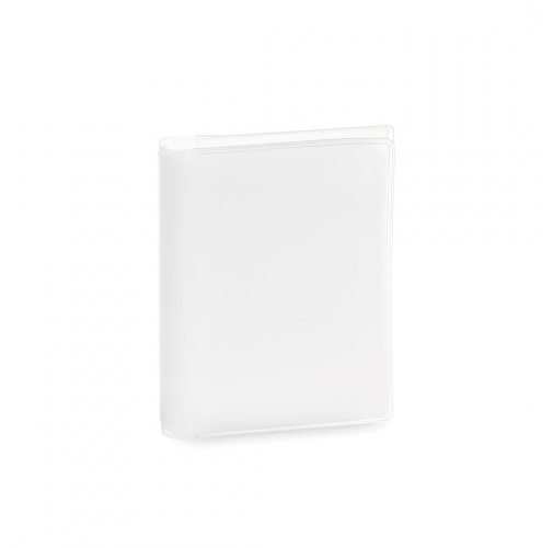 white Tarjetero Letrix