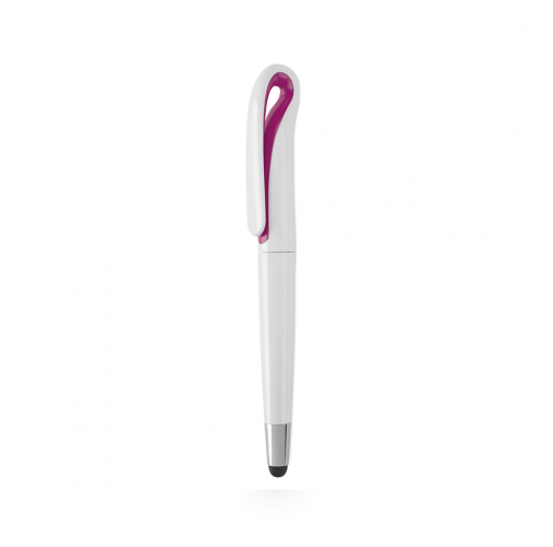 blanco / fucsia Bolígrafo Puntero Barrox