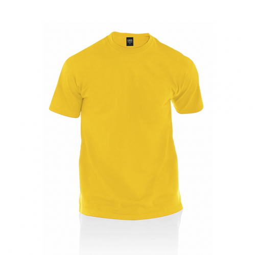 yellow Camiseta Adulto Color Premium