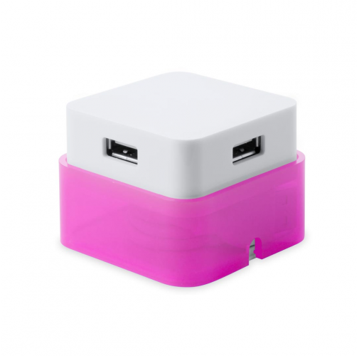 fucsia Puerto USB Dix