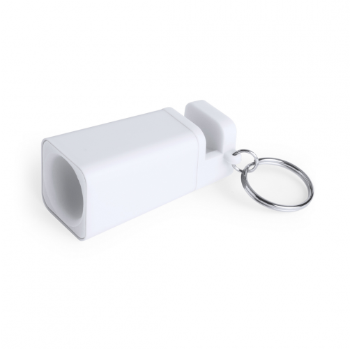 white Altavoz Llavero Holys